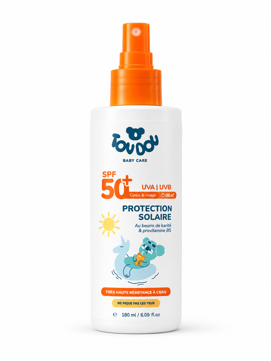Protection Solaire SPF 50+ Bébé & Enfant